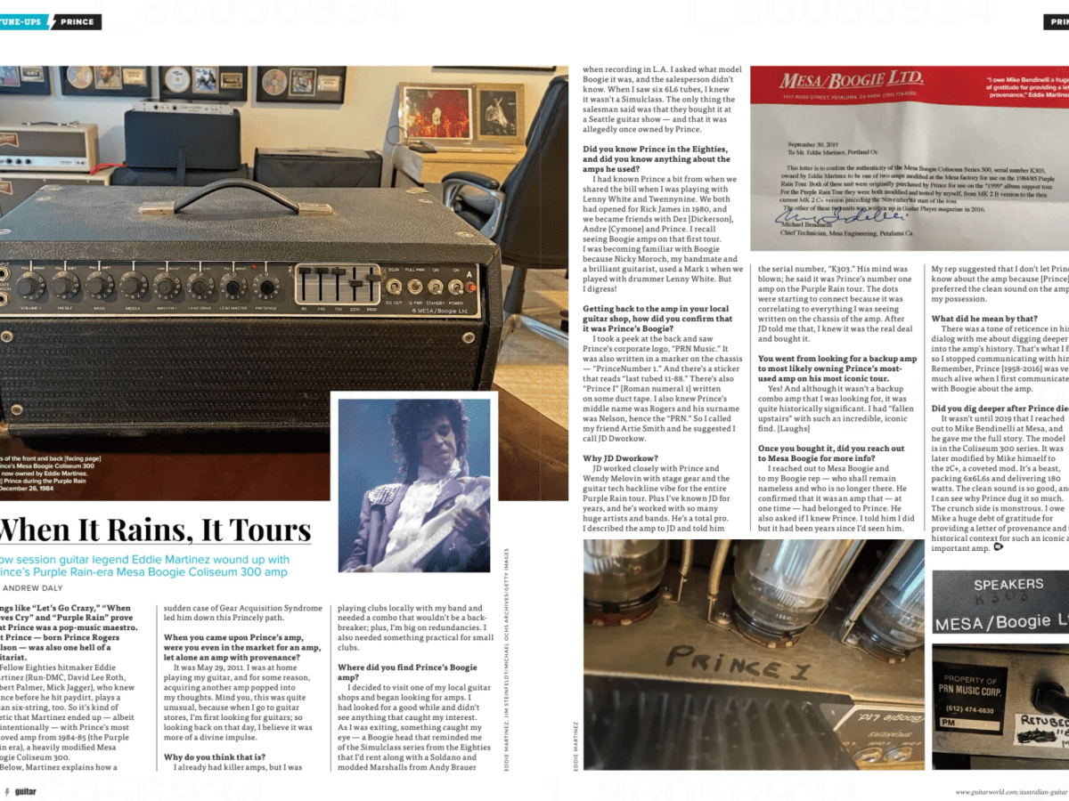 L’amplificatore di Prince: Storia del Mesa Boogie Coliseum&nbsp;300